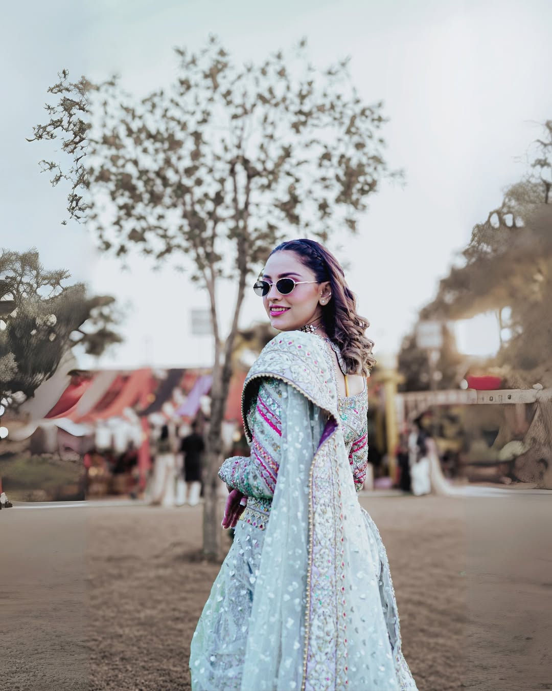 Wedding couple portrait Faisalabad photographer